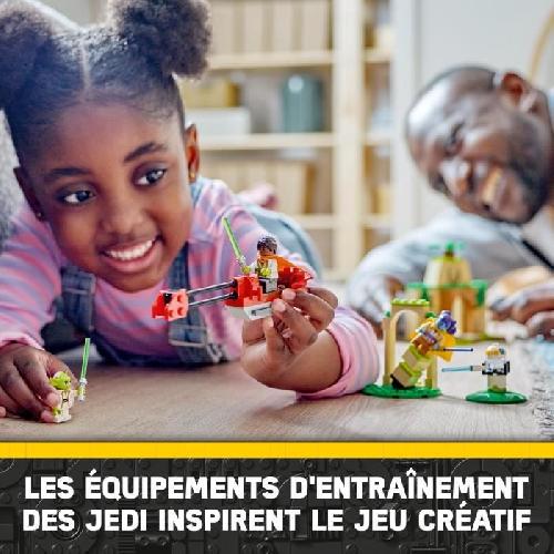 Jeu D'assemblage - Jeu De Construction - Jeu De Manipulation LEGO Star Wars 75358 Le Temple Jedi de Tenoo. Jouet avec Figurine de Droide et Maître Yoga