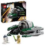 LEGO Star Wars 75360 Le Chasseur Jedi de Yoda. Jouet The Clone Wars avec la Minifigurine Yoda et Figurine R2-D2