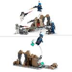 Jeu D'assemblage - Jeu De Construction - Jeu De Manipulation LEGO Star Wars 75373 Pack de combat de l'embuscade sur Mandalore - Jouet de construction