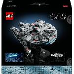 Jeu D'assemblage - Jeu De Construction - Jeu De Manipulation LEGO Star Wars 75375 Millennium Falcon. Set de Construction. Vaisseau Spatial. Adultes