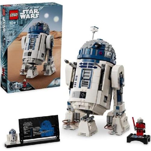 Jeu D'assemblage - Jeu De Construction - Jeu De Manipulation LEGO Star Wars 75379 R2-D2. Jouet Droide a Construire. Cadeau pour Enfants. Jeu de Combat