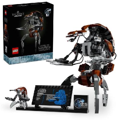 Jeu D'assemblage - Jeu De Construction - Jeu De Manipulation LEGO Star Wars? 75381 Le Droideka - Set de construction Spatial pour adultes