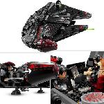 Jeu D'assemblage - Jeu De Construction - Jeu De Manipulation LEGO Star Wars 75389 Le Faucon Noir - Véhicule a Construire pour Enfants - Cadeau