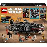 Jeu D'assemblage - Jeu De Construction - Jeu De Manipulation LEGO Star Wars 75389 Le Faucon Noir - Véhicule a Construire pour Enfants - Cadeau