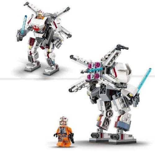 Jeu D'assemblage - Jeu De Construction - Jeu De Manipulation LEGO Star Wars 75390 Le robot X-Wing de Luke Skywalker Jouet de construction pour enfants