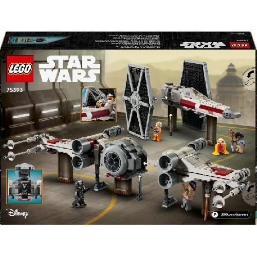 Jeu D'assemblage - Jeu De Construction - Jeu De Manipulation LEGO Star Wars 75393 TIE Fighter et X-Wing a Combiner - Maquette a Construire