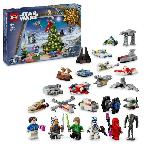 LEGO Star Wars 75395 Le Calendrier de l'Avent 2024 - Set a Construire Idée Cadeau de Noël