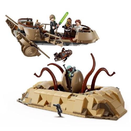 Jeu D'assemblage - Jeu De Construction - Jeu De Manipulation LEGO Star Wars 75396 L'Esquif du Désert et la Fosse du Sarlacc - Set Collector