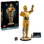 Jeu D'assemblage - Jeu De Construction - Jeu De Manipulation LEGO Star Wars 75398 C-3PO - Figurine de Droide a Construire - Maquette pour Adultes