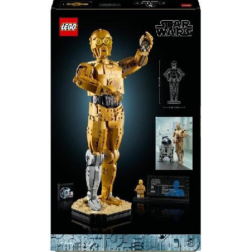 Jeu D'assemblage - Jeu De Construction - Jeu De Manipulation LEGO Star Wars 75398 C-3PO - Figurine de Droide a Construire - Maquette pour Adultes