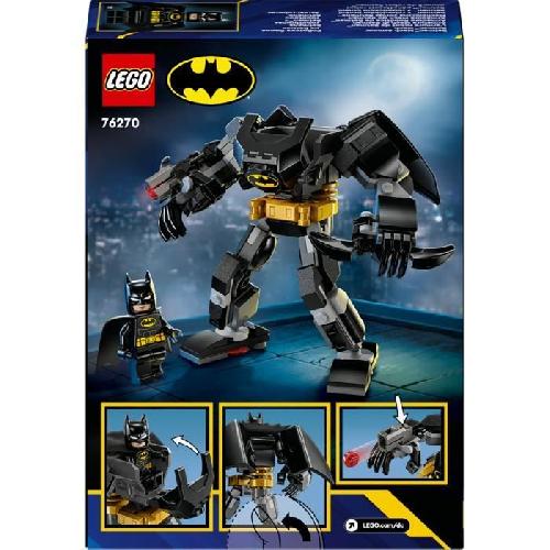 Jeu D'assemblage - Jeu De Construction - Jeu De Manipulation LEGO Super Heroes DC 76270 L'armure robot de Batman- Figurine d'action articulée