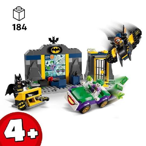 Jeu D'assemblage - Jeu De Construction - Jeu De Manipulation LEGO Super Heroes DC 76272 La Batcave avec Batman. Batgirl et Le Joker - Set d'aventures