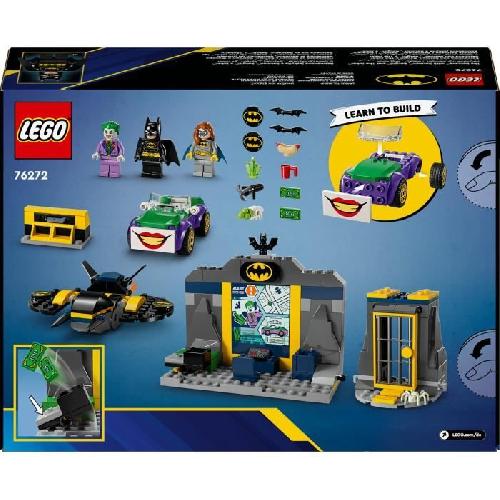 Jeu D'assemblage - Jeu De Construction - Jeu De Manipulation LEGO Super Heroes DC 76272 La Batcave avec Batman. Batgirl et Le Joker - Set d'aventures