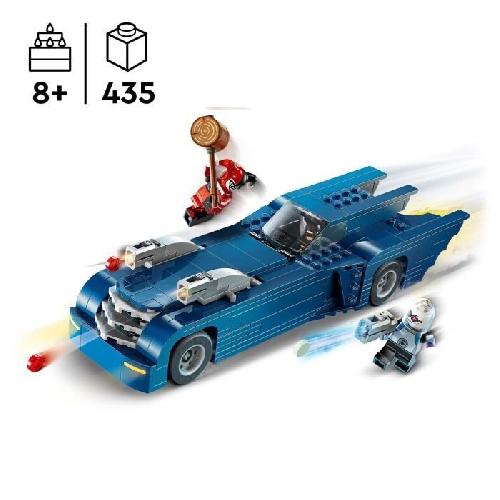 Jeu D'assemblage - Jeu De Construction - Jeu De Manipulation LEGO Super Heroes DC 76274 Batman avec la Batmobile contre Harley Quinn et Mr. Freeze