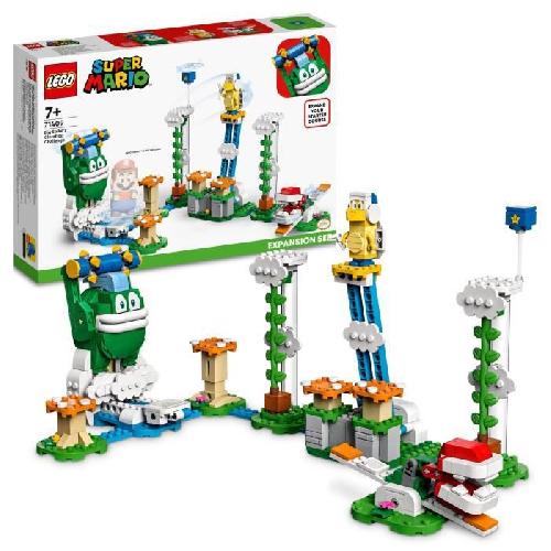 Jeu D'assemblage - Jeu De Construction - Jeu De Manipulation LEGO Super Mario 71409 Ensemble d'Extension Le Défi du Maxi-Spike sur un Nuage. Jouet