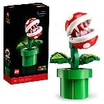 LEGO Super Mario 71426 Plante Piranha. Figurine Articulée avec Tube et 2 Pieces. Maquette pour Adultes. Idée Cadeau