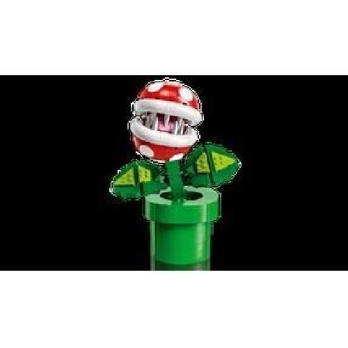 Jeu D'assemblage - Jeu De Construction - Jeu De Manipulation LEGO Super Mario 71426 Plante Piranha. Figurine Articulée avec Tube et 2 Pieces. Maquette pour Adultes. Idée Cadeau