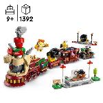 Jeu D'assemblage - Jeu De Construction - Jeu De Manipulation LEGO Super Mario 71437 Train Bowser Express - Jouet avec des Personnages Nintendo