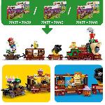 Jeu D'assemblage - Jeu De Construction - Jeu De Manipulation LEGO Super Mario 71437 Train Bowser Express - Jouet avec des Personnages Nintendo