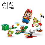 Jeu D'assemblage - Jeu De Construction - Jeu De Manipulation LEGO Super Mario 71439 Les Aventures de LEGO Mario Interactif - Set véhicule et Yoshi