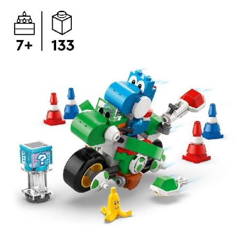 Jeu D'assemblage - Jeu De Construction - Jeu De Manipulation LEGO Super Mario 72031 Mario Kart ? Yoshimoto - Jouet de construction pour enfants