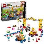 LEGO Super Mario 72036 Mario Kart ? Bebe Peach et ensemble de grand prix - Jouet moto