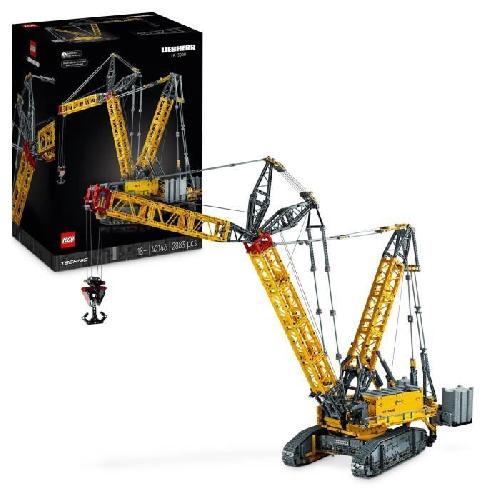 Jeu D'assemblage - Jeu De Construction - Jeu De Manipulation LEGO Technic 42146 La Grue sur Chenilles Liebherr LR 13000. Maquette Engin de Chantier Télécommandé. pour Adultes