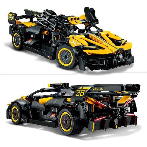 Jeu D'assemblage - Jeu De Construction - Jeu De Manipulation LEGO Technic 42151 Le Bolide Bugatti. Jouet de Voiture. de Course. Maquette a Construire