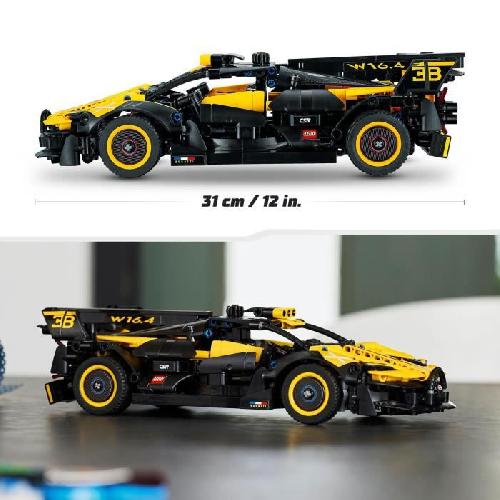 Jeu D'assemblage - Jeu De Construction - Jeu De Manipulation LEGO Technic 42151 Le Bolide Bugatti. Jouet de Voiture. de Course. Maquette a Construire