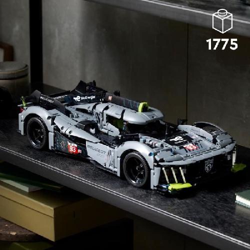 Jeu D'assemblage - Jeu De Construction - Jeu De Manipulation LEGO Technic 42156 PEUGEOT 9X8 24H Le Mans Hybrid Hypercar. Maquette de Voiture de Course