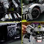 Jeu D'assemblage - Jeu De Construction - Jeu De Manipulation LEGO Technic 42156 PEUGEOT 9X8 24H Le Mans Hybrid Hypercar. Maquette de Voiture de Course