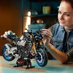 Jeu D'assemblage - Jeu De Construction - Jeu De Manipulation LEGO Technic 42159 Yamaha MT-10 SP. Kit de Maquette de Moto pour Adultes. Cadeau Motard pour Hommes et Femmes