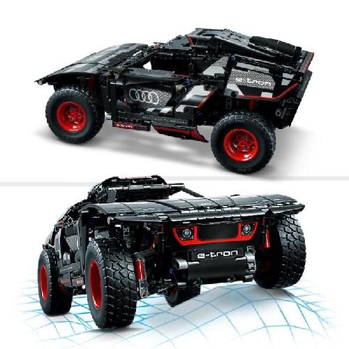 Jeu D'assemblage - Jeu De Construction - Jeu De Manipulation LEGO Technic 42160 Audi RS Q e-tron. Voiture de Rallye Télécommandée. Maquette Off-Road Dakar