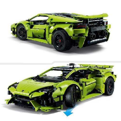 Jeu D'assemblage - Jeu De Construction - Jeu De Manipulation LEGO Technic 42161 Lamborghini Huracán Tecnica. Kit de Maquette de Voiture pour Enfants Fans de Sport Automobile