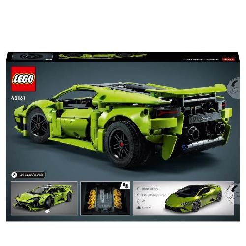 Jeu D'assemblage - Jeu De Construction - Jeu De Manipulation LEGO Technic 42161 Lamborghini Huracán Tecnica. Kit de Maquette de Voiture pour Enfants Fans de Sport Automobile