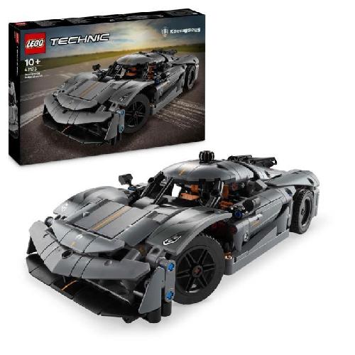 Jeu D'assemblage - Jeu De Construction - Jeu De Manipulation LEGO Technic 42173 Hypercar Koenigsegg Jesko Absolut grise - Set de construction