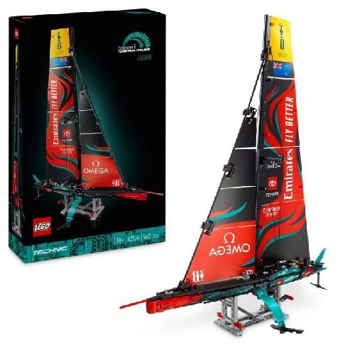 Jeu D'assemblage - Jeu De Construction - Jeu De Manipulation LEGO Technic 42174 Yacht Emirates Team New Zealand AC75 - Kit de Construction Adulte