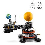 Jeu D'assemblage - Jeu De Construction - Jeu De Manipulation LEGO Technic 42179 La Planete Terre et la Lune en Orbite. Jouet. Theme du Systeme Solaire