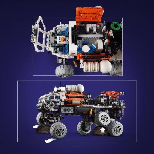 Jeu D'assemblage - Jeu De Construction - Jeu De Manipulation LEGO Technic 42180 Rover d'Exploration Habité sur Mars. Jouet sur le Theme de l'Espace