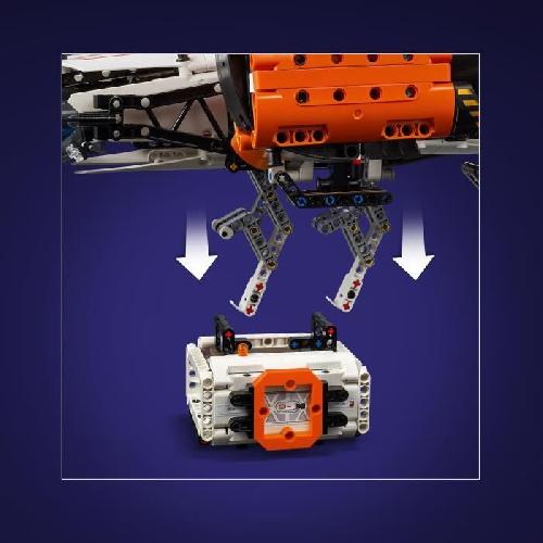 Jeu D'assemblage - Jeu De Construction - Jeu De Manipulation LEGO Technic 42181 Le Vaisseau Spatial Cargo VTOL LT81. Jouet de Construction de l'Espace