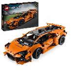 Jeu D'assemblage - Jeu De Construction - Jeu De Manipulation LEGO Technic 42196 Lamborghini Huracán Tecnica orange Voiture Jouet Pour Enfant de 9 Ans