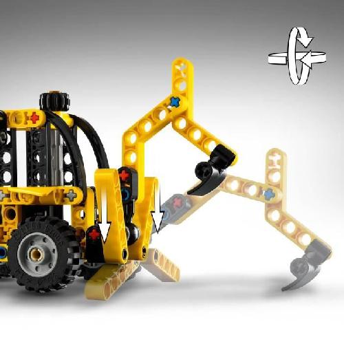 Jeu D'assemblage - Jeu De Construction - Jeu De Manipulation LEGO Technic 42197 Le tractopelle - Jeu de construction et cadeau pour garçon des 7 ans