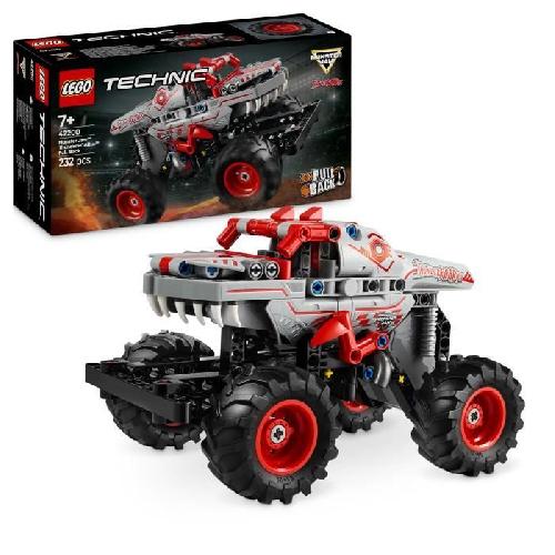 Jeu D'assemblage - Jeu De Construction - Jeu De Manipulation LEGO Technic 42200 Monster Jam ThunderROARus a rétrofriction - Camion dinosaure des 7 ans