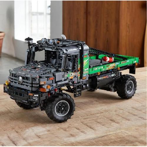 Jeu D'assemblage - Jeu De Construction - Jeu De Manipulation LEGO Technic Le Camion d'Essai 4x4 Mercedes-Benz Zetros 42129 - Contrôle via Application