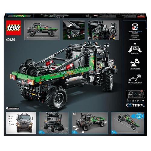 Jeu D'assemblage - Jeu De Construction - Jeu De Manipulation LEGO Technic Le Camion d'Essai 4x4 Mercedes-Benz Zetros 42129 - Contrôle via Application