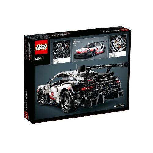 Jeu D'assemblage - Jeu De Construction - Jeu De Manipulation LEGO - Voiture de Course Technic Porsche 911 RSR Détaillée a Construire - Modele de Collection - 42096