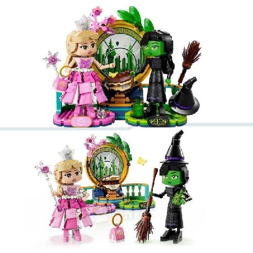 Jeu D'assemblage - Jeu De Construction - Jeu De Manipulation LEGO Wicked 75682 Figurines d'Elphaba et de Glinda - Idée Cadeau Anniversaire