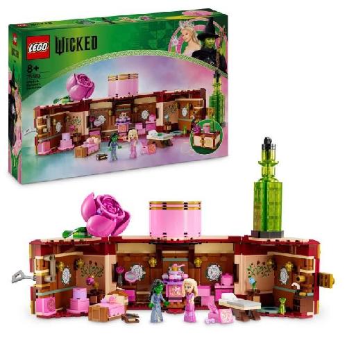 Jeu D'assemblage - Jeu De Construction - Jeu De Manipulation LEGO Wicked 75683 Le Dortoir de Glinda et d'Elphaba - Modele Collector avec Mini-poupées