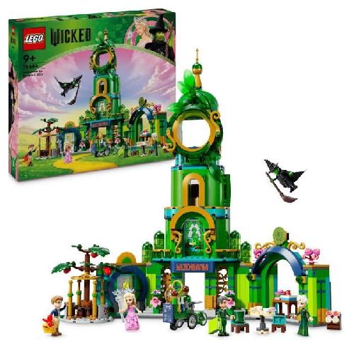 Jeu D'assemblage - Jeu De Construction - Jeu De Manipulation LEGO Wicked 75684 Bienvenue a Emerald City - Jouet a Collectionner avec Glinda et Elphaba