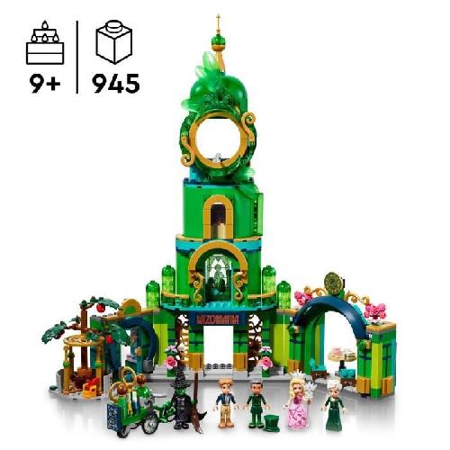 Jeu D'assemblage - Jeu De Construction - Jeu De Manipulation LEGO Wicked 75684 Bienvenue a Emerald City - Jouet a Collectionner avec Glinda et Elphaba